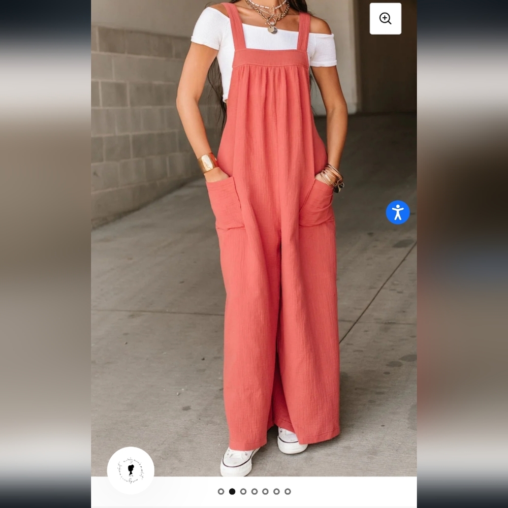 Ces femme medium wide leg jumpsuit - Picture 6 of 8